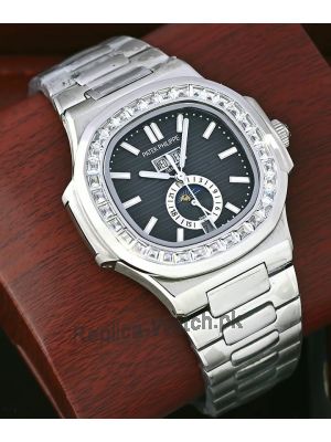 Patek Philippe Nautilus Diamond Bezel Watch Price in Pakistan